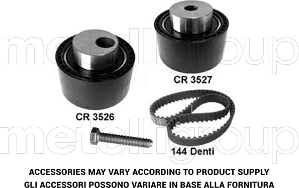 Metelli 29-0032 - Комплект ангренажен ремък vvparts.bg