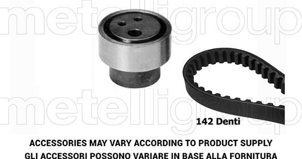 Metelli 29-0320 - Комплект ангренажен ремък vvparts.bg