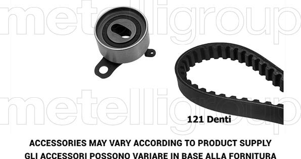 Metelli 29-0251 - Комплект ангренажен ремък vvparts.bg