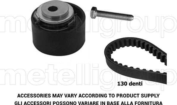 Metelli 29-0205 - Комплект ангренажен ремък vvparts.bg