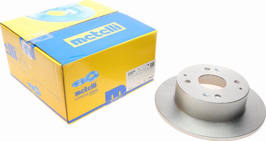 Metelli 23-0578 - Спирачен диск vvparts.bg