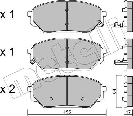 Metelli 22-0999-0 - Маслен филтър vvparts.bg