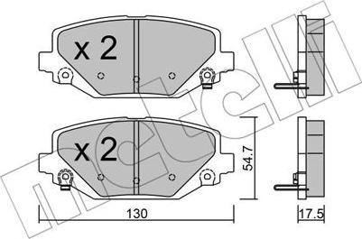 Metelli 22-0947-0 - Маслен филтър vvparts.bg