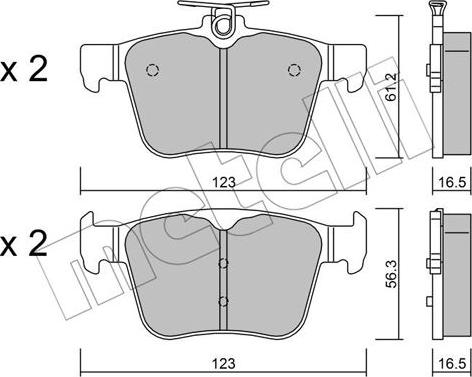 Metelli 22-0981-0 - Маслен филтър vvparts.bg