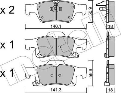 Metelli 22-0928-0 - Маслен филтър vvparts.bg