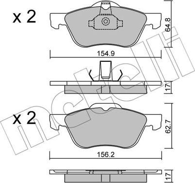 Metelli 22-0489-0 - Маслен филтър vvparts.bg