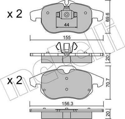 Metelli 22-0540-0 - Маслен филтър vvparts.bg