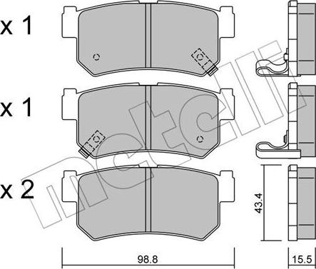 Metelli 22-0519-0 - Маслен филтър vvparts.bg