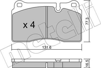 Metelli 22-0695-0 - Маслен филтър vvparts.bg