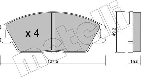 Metelli 22-0081-0 - Маслен филтър vvparts.bg