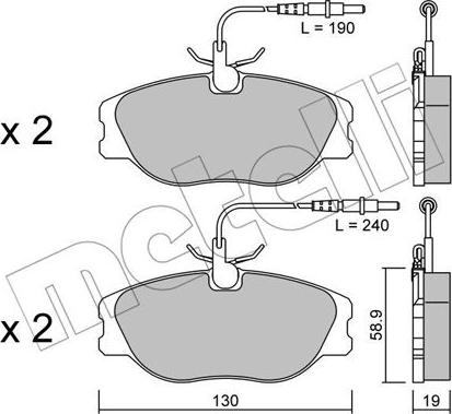 Metelli 22-0072-3 - Маслен филтър vvparts.bg