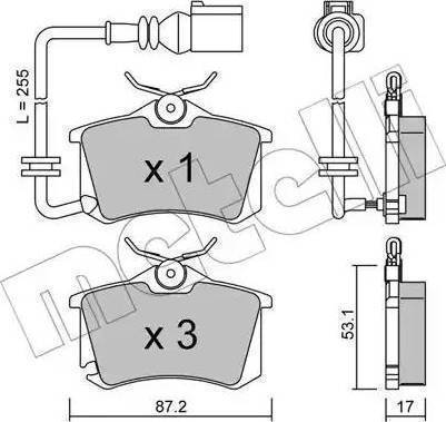 RIDER RD.3323.DB1330 - Комплект спирачно феродо, дискови спирачки vvparts.bg