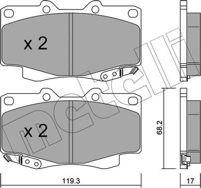 Metelli 22-0129-1 - Маслен филтър vvparts.bg