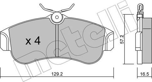 Metelli 22-0123-0 - Маслен филтър vvparts.bg