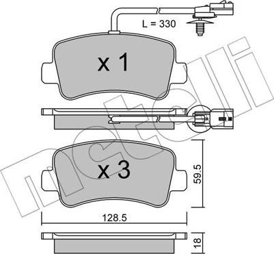 Metelli 22-0899-0 - Маслен филтър vvparts.bg