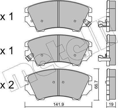 Metelli 22-0842-0 - Маслен филтър vvparts.bg