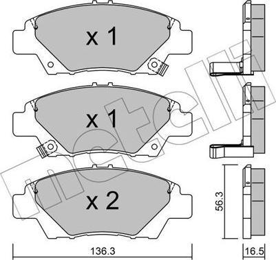 Metelli 22-0865-0 - Маслен филтър vvparts.bg