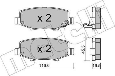 Metelli 22-0863-0 - Маслен филтър vvparts.bg