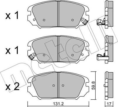 Metelli 22-0885-0 - Маслен филтър vvparts.bg