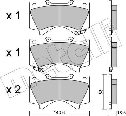 Metelli 22-0821-0 - Маслен филтър vvparts.bg