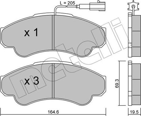 Metelli 22-0326-0 - Маслен филтър vvparts.bg