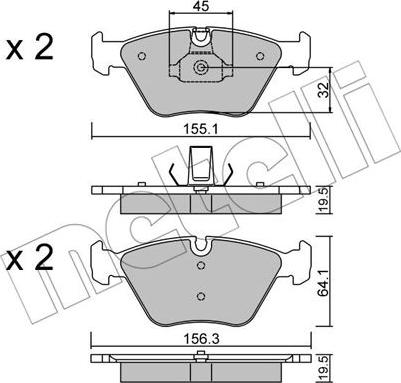 Metelli 22-0207-3 - Маслен филтър vvparts.bg