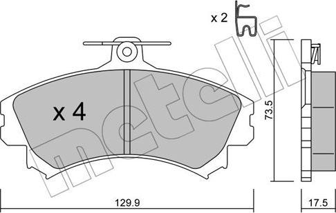 Metelli 22-0216-1 - Маслен филтър vvparts.bg