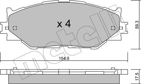 Metelli 22-0760-0 - Маслен филтър vvparts.bg