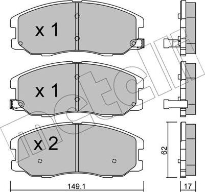 Metelli 22-0778-0 - Маслен филтър vvparts.bg