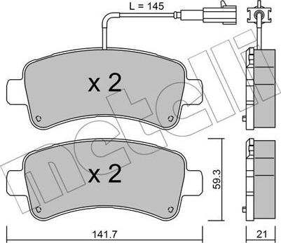 Metelli 22-1033-0 - Маслен филтър vvparts.bg