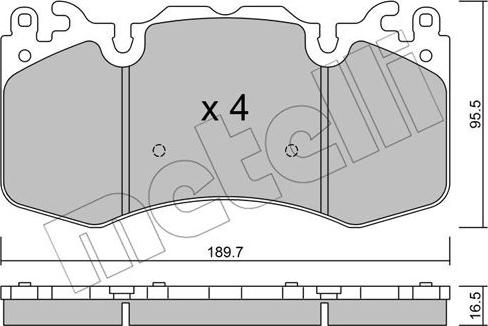 Metelli 22-1024-0 - Маслен филтър vvparts.bg