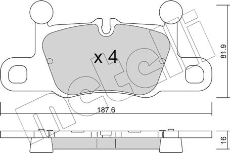 Metelli 22-1258-0 - Маслен филтър vvparts.bg