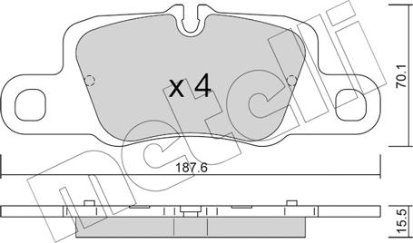 Metelli 22-1257-0 - Маслен филтър vvparts.bg