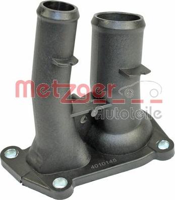 Metzger 4010145 - Фланец за охладителната течност vvparts.bg