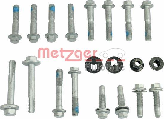 Metzger 55005249 - Монтажен комплект, закрепваща щанга vvparts.bg