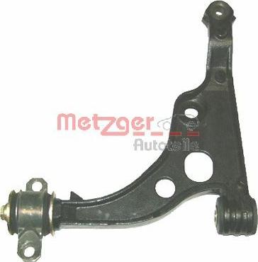 Metzger 58049101 - Носач, окачване на колелата vvparts.bg