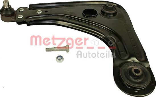 Metzger 58040211 - Носач, окачване на колелата vvparts.bg