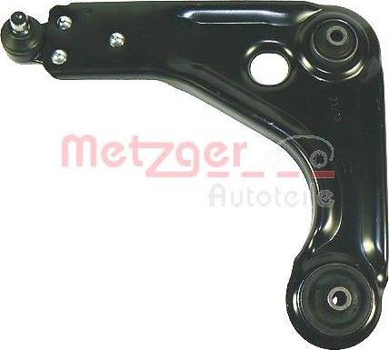 Metzger 58041501 - Носач, окачване на колелата vvparts.bg