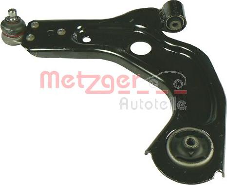 Metzger 58041101 - Носач, окачване на колелата vvparts.bg