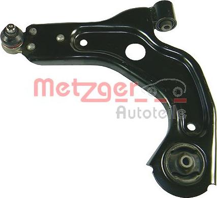 Metzger 58042101 - Носач, окачване на колелата vvparts.bg