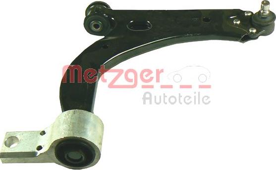 Metzger 58042302 - Носач, окачване на колелата vvparts.bg