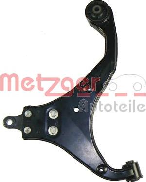 Metzger 58069501 - Носач, окачване на колелата vvparts.bg