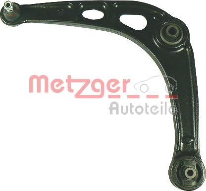 Metzger 58063501 - Носач, окачване на колелата vvparts.bg