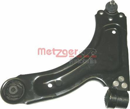 Metzger 58004501 - Носач, окачване на колелата vvparts.bg