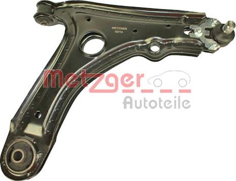 Metzger 58005912 - Носач, окачване на колелата vvparts.bg