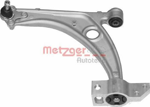 Metzger 58014801 - Носач, окачване на колелата vvparts.bg