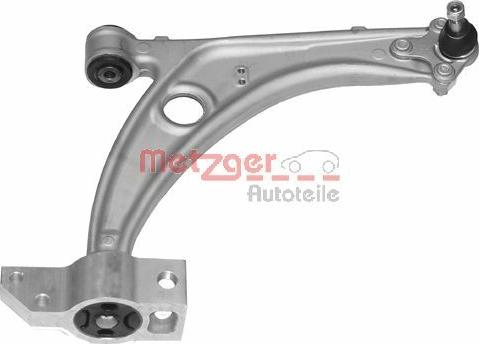 Metzger 58014702 - Носач, окачване на колелата vvparts.bg