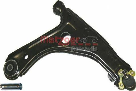 Metzger 58012912 - Носач, окачване на колелата vvparts.bg