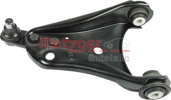 Metzger 58080501 - Носач, окачване на колелата vvparts.bg