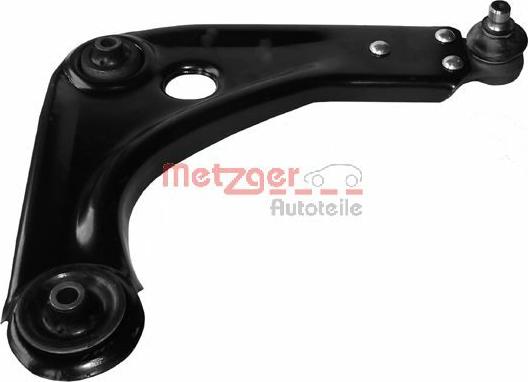 Metzger 58039902 - Носач, окачване на колелата vvparts.bg